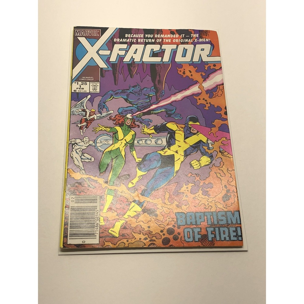X-Factor #1 (1986 ) Marvel Newstand Origin of X-Men - 1st Rusty& Hodge app - Picture 2 of 11